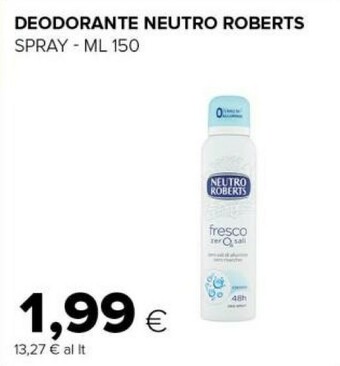 Tigre Deodorante offerta