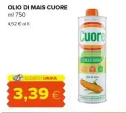 Oasi Olio di mais CUORE offerta