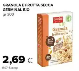 Oasi Granola e frutta secca GERMINAL BIO offerta