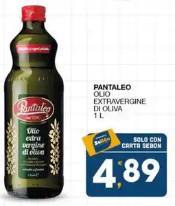 SeBón Supermercati Pantaleo olio extravergine di oliva offerta