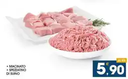 SeBón Supermercati Macinato-spezzatino di suino offerta