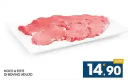 SeBón Supermercati Noce a fette di bovino adulto offerta