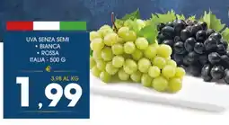 SeBón Supermercati Uva senza semi offerta