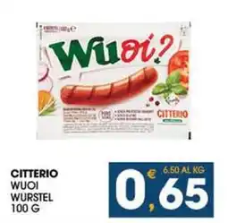 SeBón Supermercati Citterio wuoi wurstel offerta