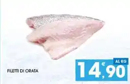 SeBón Supermercati Filetti di orata offerta