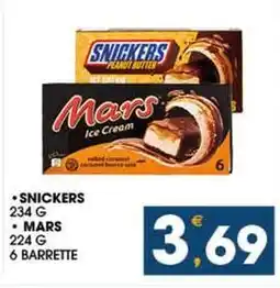 SeBón Supermercati Snickers-mars-barrette offerta