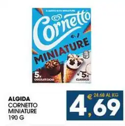 SeBón Supermercati Algida cornetto miniature offerta