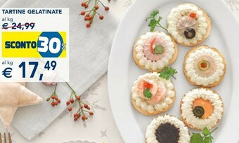 Esselunga Tartine gelatinate offerta