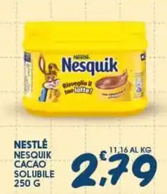 SeBón Supermercati Nestlé nesquik cacao solubile offerta