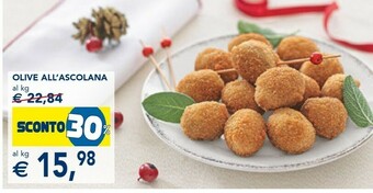 Esselunga Olive all'ascolana offerta