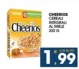 SeBón Supermercati Cheerios cereali integrali al miele offerta