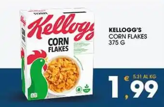 SeBón Supermercati Kellogg's corn flakes offerta