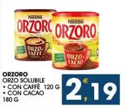 SeBón Supermercati Orzoro orzo solubile offerta