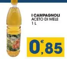 SeBón Supermercati I campagnoli aceto di mele offerta