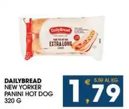 SeBón Supermercati Dailybread new yorker panini hot dog offerta