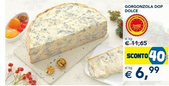 Esselunga Gorgonzola dop dolce offerta