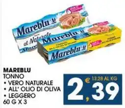 SeBón Supermercati MAREBLU TONNO offerta