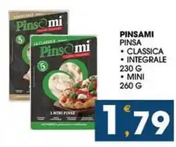 SeBón Supermercati Pinsami pinsa offerta
