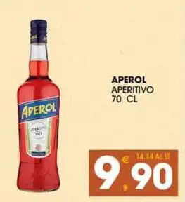 SeBón Supermercati Aperol aperitivo offerta