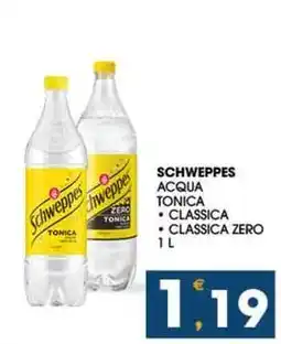 SeBón Supermercati Schweppes acqua tonica offerta