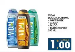 SeBón Supermercati Vidal doccia schiuma offerta