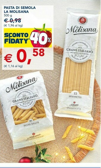 Esselunga Pasta di semola offerta