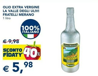 Esselunga Olio extravergine di oliva offerta