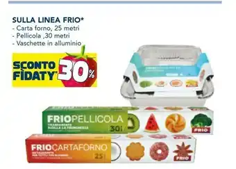 Esselunga Frio sulla linea carta forno offerta