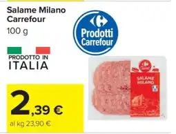Carrefour Salame Milano Carrefour offerta