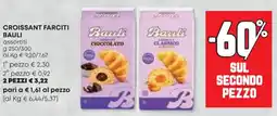 Panorama Croissant farciti BAULI offerta