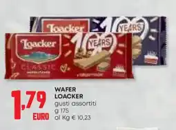 Panorama Wafer LOACKER offerta
