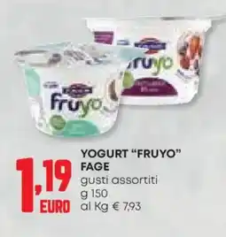 Panorama Yogurt "fruyo❞ FAGE offerta