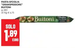 Panorama Pasta sfoglia "granspessore" BUITONI offerta