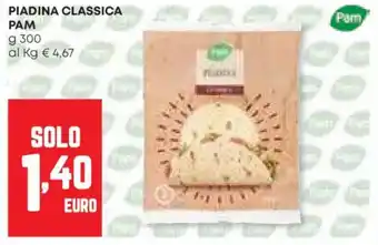 Panorama Piadina classica PAM offerta