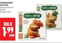Panorama Miniburger KIO-ENE offerta