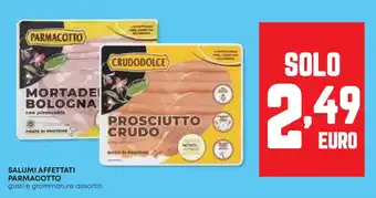 Panorama Salumi affettati PARMACOTTO offerta