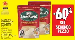 Panorama Parmigiano reggiano dop grattugiato PARMISSIMO offerta