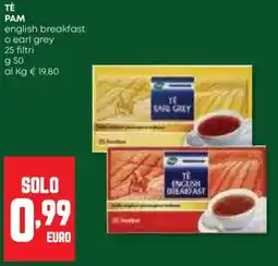 Panorama Tè PAM offerta