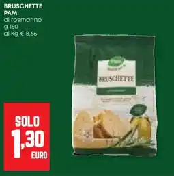 Panorama Bruschette PAM offerta