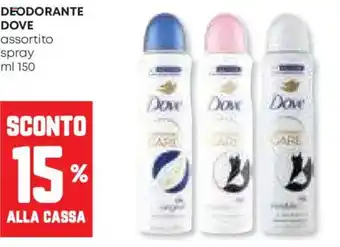 Panorama Deodorante DOVE offerta