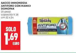 Panorama Sacco immondizia antiforo con manici DOMOPAK offerta