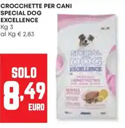 Panorama Crocchette per cani special dog excellence offerta
