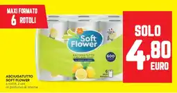Panorama Asciugatutto SOFT FLOWER offerta