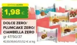 Oasi Dolce zero/ plumcake zero/ ciambella zero offerta