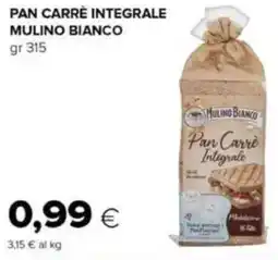 Oasi Pan carrè integrale MULINO BIANCO offerta