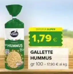 Oasi Gallette hummus Matt offerta