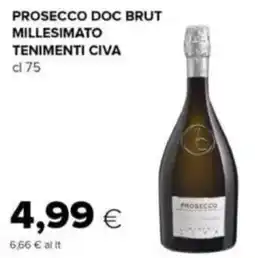 Oasi Prosecco doc brut millesimato TENIMENTI CIVA offerta