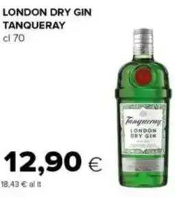 Oasi London dry gin TANQUERAY offerta