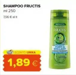 Oasi Shampoo fructis GARNIER offerta