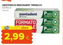 Oasi Dentifricio mentadent tripacco offerta